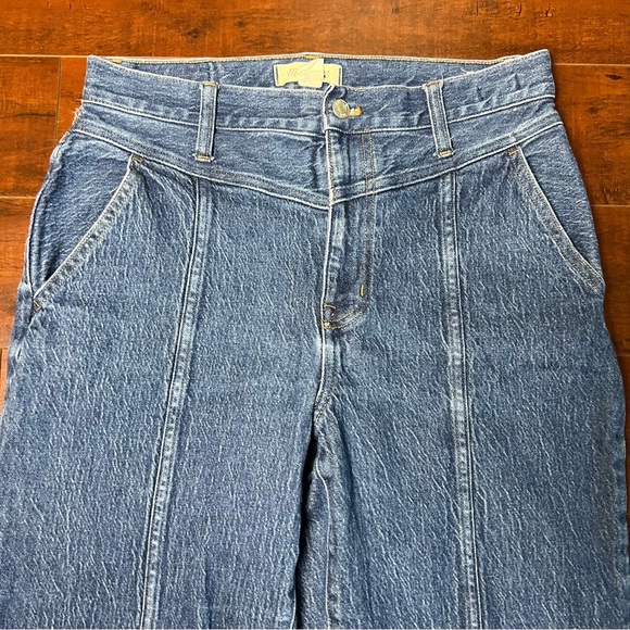 MADEWELL Denim The Perfect Vintage Straight Jean Greenhaven Seamed Version 29 - Picture 6 of 14